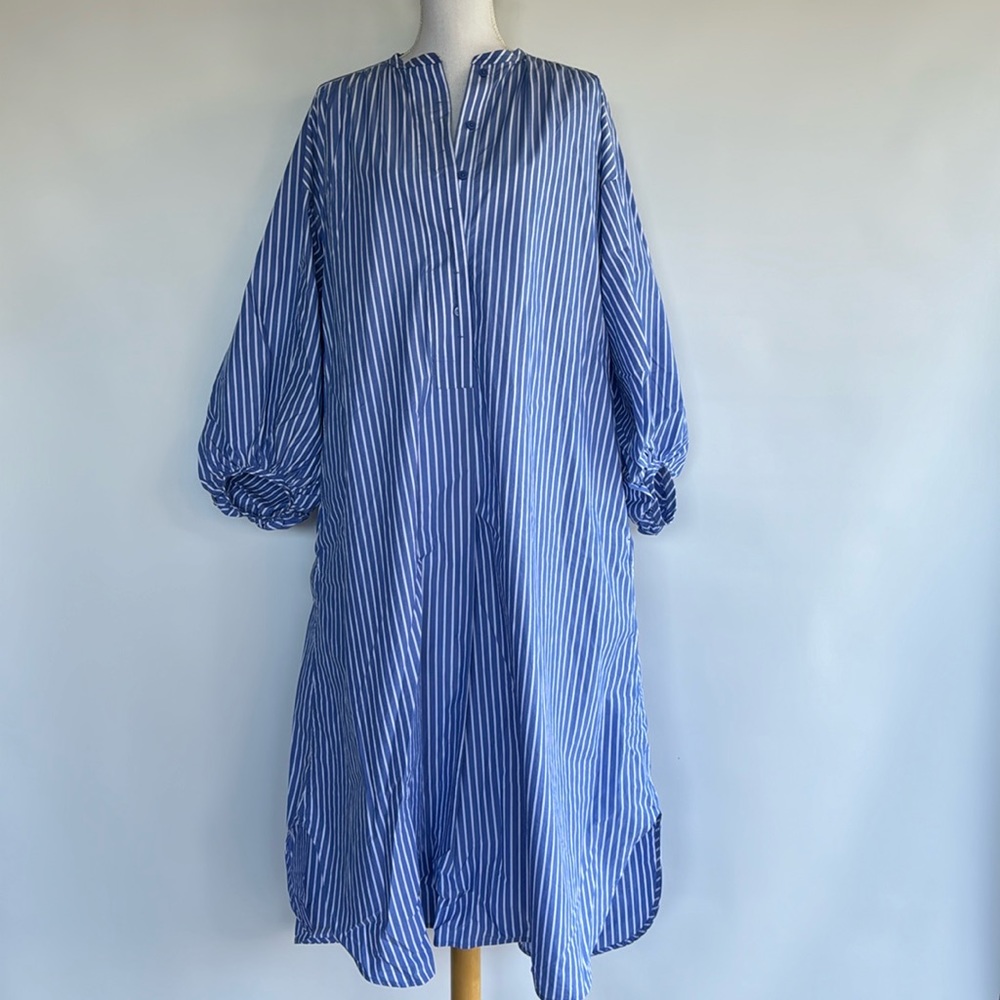 COS Striped Maxi Shirt Dress - sz 4